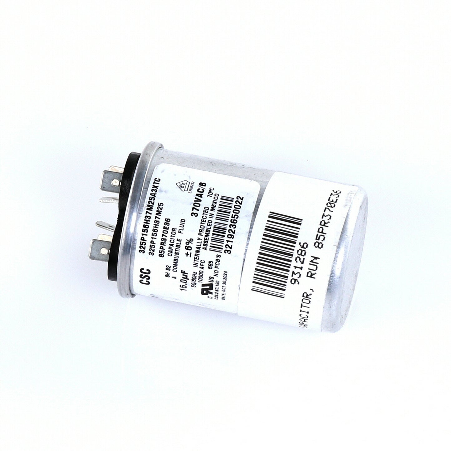 START/RUN COMPONENT - Part #: 931286